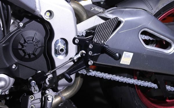 Mg-biketec Sport Rearset Aprilia RSV4 1000 Black 2009 | 2500-067014