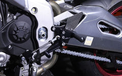 Mg-biketec Sport Rearset Aprilia RSV4 1000 Black 2009 | 2500-067014