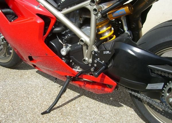 Mg-biketec Sport Rearset Ducati 848 Black 2008 | 2500-156508