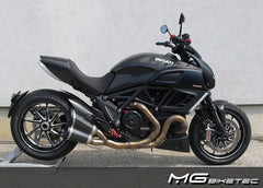 Mg-biketec Sport Rearset Ducati Diavel Black 2011 | 2500-158511