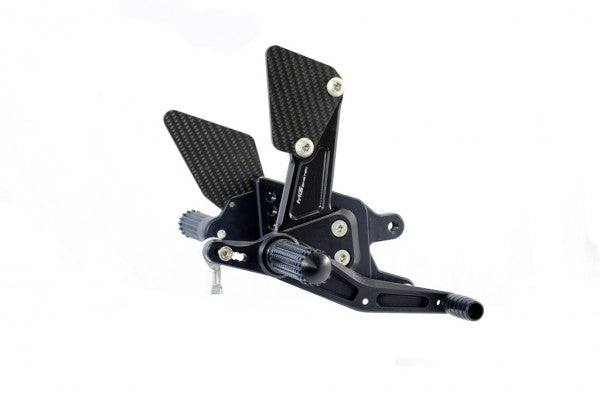 Mg-biketec Sport Rearset Suzuki GSX-R 1000 Black 2005-2006 | 2500-857005