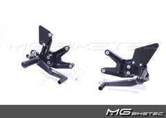 Mg-biketec Sport Rearset Triumph Street Triple 675 Black 2013-2016 | 2500-914513