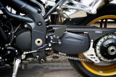Mg-biketec Sport Rearset Triumph Speed Triple 1050 Black 2005 | 2500-917505