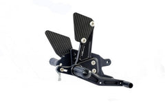 Mg-biketec Sport Rearset Yamaha YZF-R1 Black 2004-2006 | 2500-997004