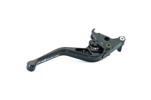 Mg-biketec Short Brake Lever, 25 Mm / 7 Position Ergonomic Reach Adjustability KTM 660 Rallye Black 1999 | 4003-657006