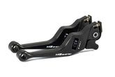 Mg-biketec Brake Lever Set - Short Vespa PX 125 2T (Grimeca Bremspumpe) Black 1984 | 4003-7501LR