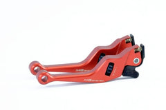Mg-biketec Brake Lever Set - Short Vespa LX 125 Red 2005 | 4033-7514LR
