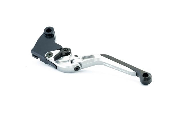 Mg-biketec Clutch Lever - Foldable Kawasaki Ninja 250 R Titanium Grey 2008 | 4042-362508