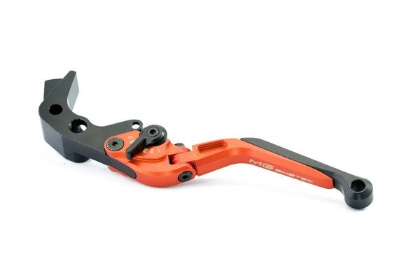 Mg-biketec Clutch Lever - Foldable Kawasaki ZZR 1400 Orange 2006 | 4072-369006