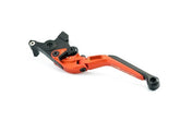 Mg-biketec Brake Lever - Foldable Left Yamaha XP 500 T-Max Orange 2009 | 4072-993010