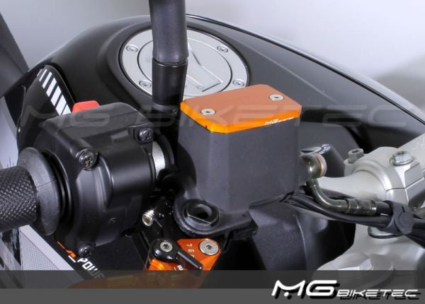 Mg-biketec Reservoir Cover - Front Brake Ducati Hypermotard 821 Black 2013 | 5503-656514