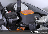 Mg-biketec Reservoir Cover - Front Brake Ducati Hypermotard 821 Black 2013 | 5503-656514