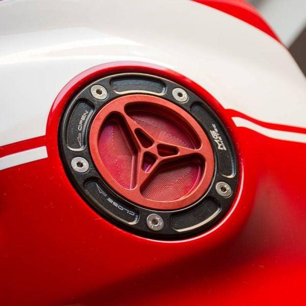 Mg-biketec Fuel Filler Cap Kawasaki ER-6 F/N Red 2006-2008 | 5530-364009