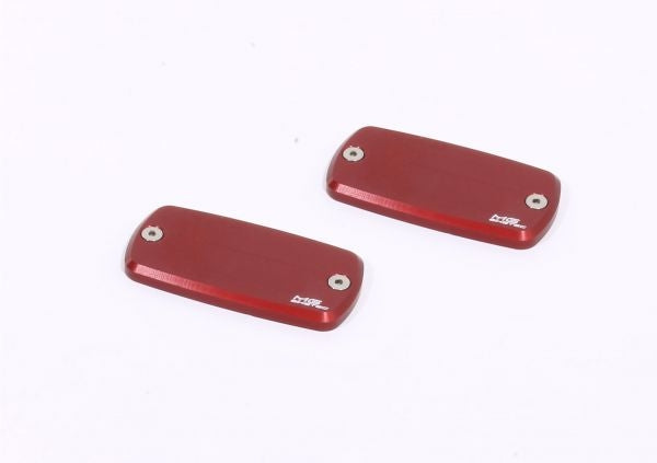 Mg-biketec Reservoir Covers - Front & Rear Brake Kawasaki J 300 Red 2014 | 5533-363014