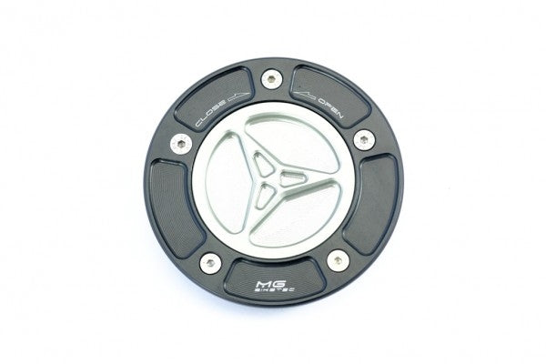 Mg-biketec Fuel Filler Cap Triumph Daytona 675 Titanium Grey 2006-2008 | 5540-914506