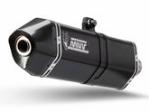 Mivv SPORT SPEED EDGE 2 SLIP-ON Muffler BLACK STAINLESS STEEL for TRIUMPH SPEED TRIPLE 2016 - 2017 ECE approved (Euro4) | AT.016.LRB