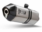 Mivv SPORT SPEED EDGE 2 SLIP-ON Muffler STAINLESS STEEL for TRIUMPH SPEED TRIPLE 2016 - 2017 ECE approved (Euro4) | AT.016.LRX