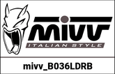Mivv Delta Race Black Slip-On Exhaust | B.036.LDRB