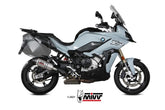 Mivv Oval Titanium With Carbon Cap Exhaust | B.039.L4C