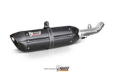 Mivv SPORT SUONO SLIP-ON Muffler BLACK STAINLESS STEEL for HONDA HORNET 600 1998 - 2002 EC approved | H.018.L9