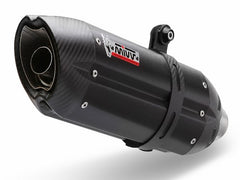 Mivv SPORT SUONO SLIP-ON Muffler BLACK STAINLESS STEEL for HONDA CB 500 F 2016 ECE approved (Euro3/Euro4) | H.062.L9
