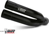 Mivv DOUBLE GUN BLACK STAINLESS STEEL | S.032.SDGB