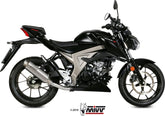 Mivv SPORT GPpro Imp. compl./Full sys. 1x1 TITANIUM for SUZUKI GSX-R 125 2017 ECE approved if optionally catalysed (Euro4) Catalyzer is included | S.055.L6P
