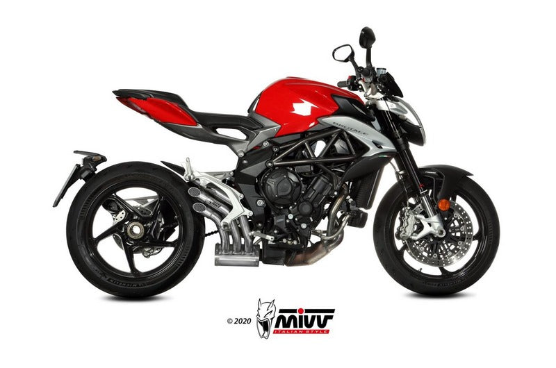 Mivv Speed Edge Stainless Steel Exhaust | V.003.LHX