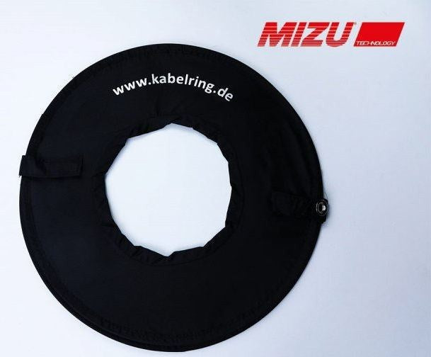 Mizu Cable Ring, Black | 304MA0021