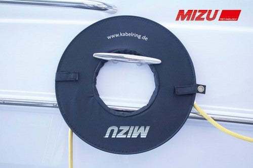 Mizu Cable Ring, Black | 304MA0023