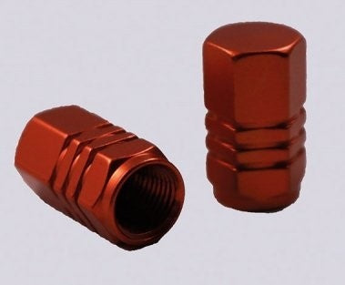 Mizu Pro Race valve cap, Orange Anodize | 3064110