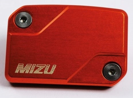 Mizu Pro Race brake fluid reservoir cap front, Orange Anodize | 3064111