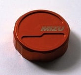 Mizu Pro Race brake fluid reservoir cap back, Orange Anodize | 3064115