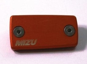 Mizu Pro Race clutch fluid reservoir cap, Orange Anodize | 3064116