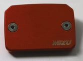 Mizu Pro Race brake fluid reservoir cap front, Orange Anodize | 3064117