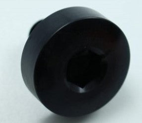 Mizu Pro Race screw for the engine block, Black Anodize | 3064119