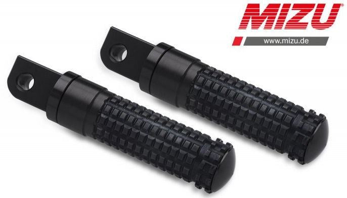 Mizu Race passenger's footpeg, including ABE, Black/Black | 409SS1120022