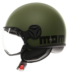 MOMO DESIGN HELMET FGTR CLASSIC MOMODESIGN E2206, MONO MATT MILITARY GREEN/BLACK | 21184A7001003