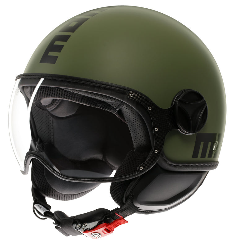 MOMO DESIGN HELMET FGTR CLASSIC MOMODESIGN E2206, MONO MATT MILITARY GREEN/BLACK | 21184A7001003