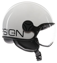 MOMO DESIGN HELMET FGTR CLASSIC MOMODESIGN E2206, MONO WHITE/BLACK | 21184A7001004