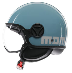 MOMO DESIGN HELMET FGTR CLASSIC MOMODESIGN E2206, CANDY SKY BLUE/WHITE | 21184A7001008