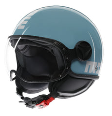 MOMO DESIGN HELMET FGTR CLASSIC MOMODESIGN E2206, CANDY SKY BLUE/WHITE | 21184A7001008