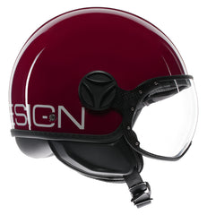MOMO DESIGN HELMET FGTR CLASSIC MOMODESIGN E2206, CANDY PURPLE/WHITE | 21184A7001009