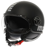 MOMO DESIGN HELMET FGTR EVO MOMODESIGN E2206, MONO MATT BLACK/SILVER | 21184A8006001