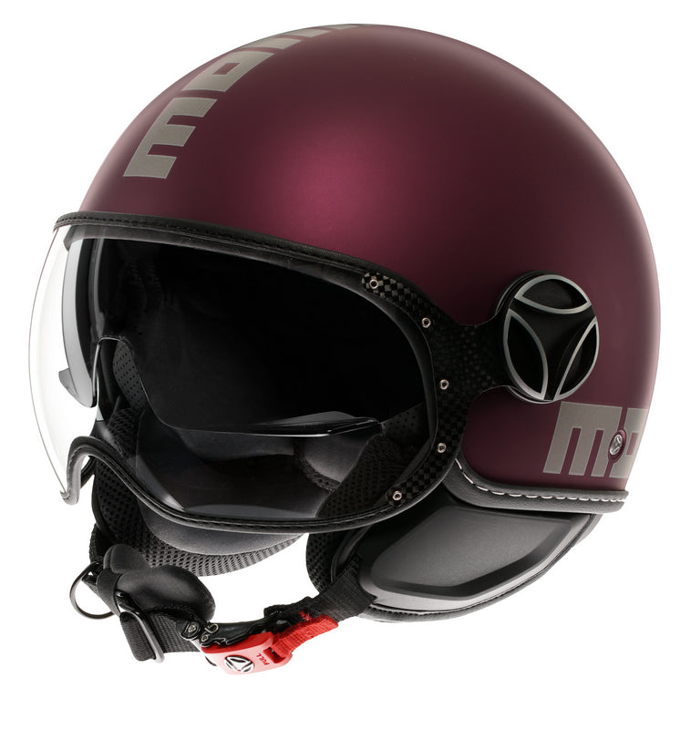 MOMO DESIGN HELMET FGTR EVO MOMODESIGN E2206, MONO MATT AMARENA/SILVER | 21184A8006005