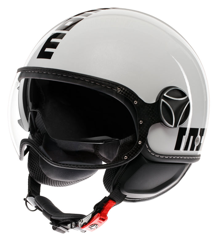 MOMO DESIGN HELMET FGTR EVO MOMODESIGN E2206, MONO WHITE QUARZ/BLACK | 21184A8006006