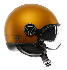 MOMO DESIGN HELMET FGTR EVO MOMODESIGN E2206, HIP MATT OCRA/GREY | 21184A8006010