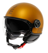 MOMO DESIGN HELMET FGTR EVO MOMODESIGN E2206, HIP MATT OCRA/GREY | 21184A8006010
