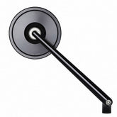 Motogadget Mo.View Classic Xl, Ece, Round, 180 Mm Stem Black | 7004010