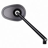 Motogadget Mo.View Club Xl, Ece, Oval, 180 Mm Stem Black | 7004020